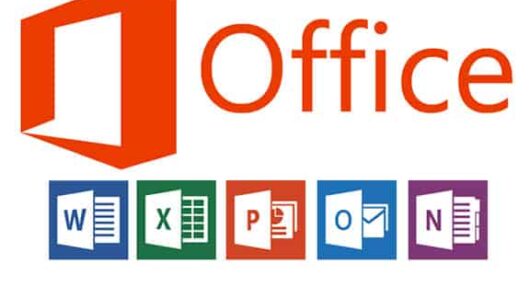Office 365 logo with apps shortcuts